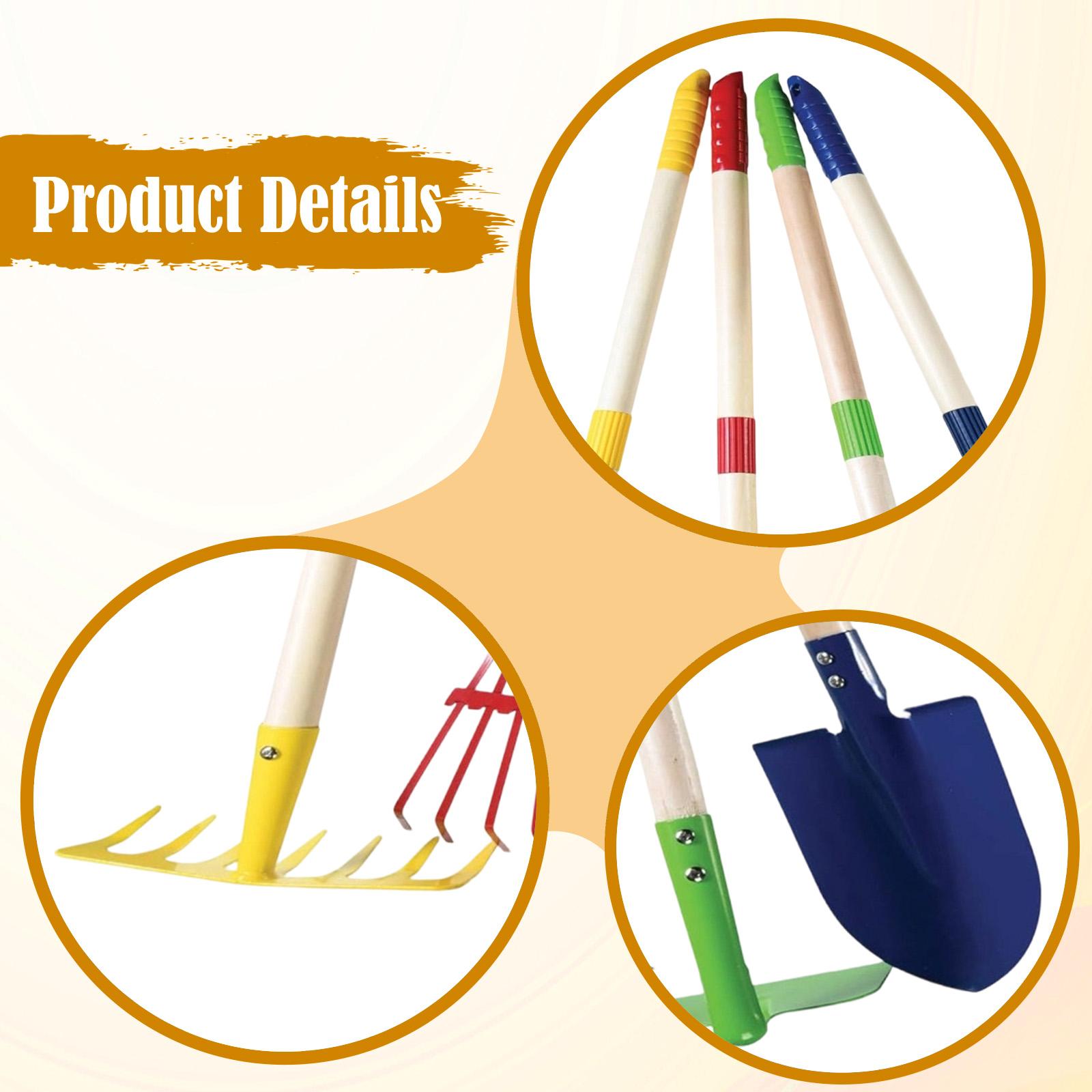 Gardening Tools Girls - 어린이용 미니 정원 도구 세트: 탄소강으로